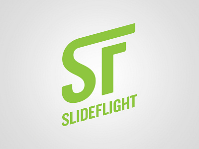 Slideflight brand branding identity logo logotype wordmark