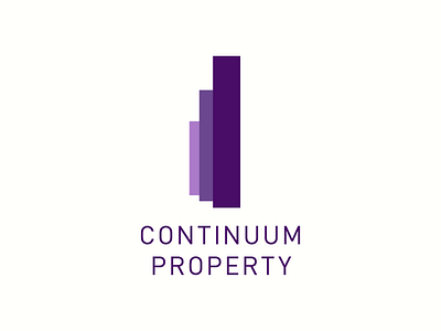 Continuum Property building commercial identity industrial logo mark property real estate