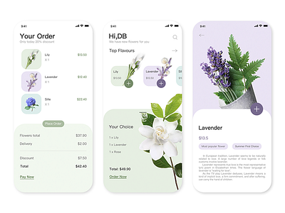 Flower shop online app