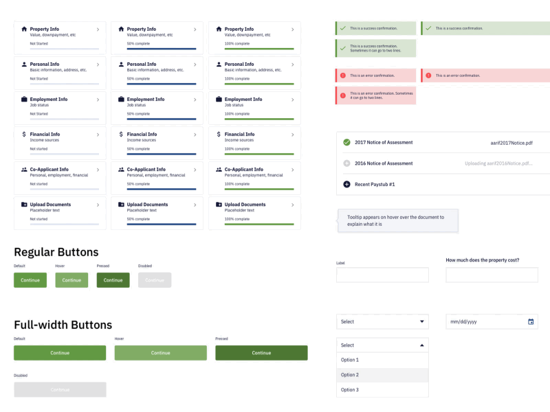 Manzil Components componentlibrary sketchui styleguide uikit uilibrary website