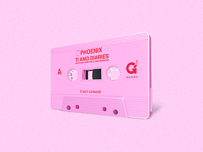 Phoenix Tape audio audiotape color cool icon icons illustration phoenix pop rock tape