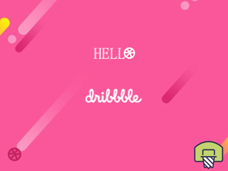 Hello Dribbble firstshot hellodribbble illustration