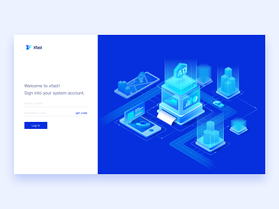 SaaS Products Login Page - Real Estate