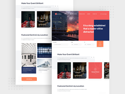 Conference Landing Page by Dinesh Danny on Dribbble