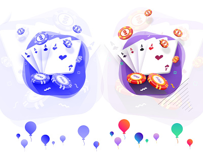 #4 Poker Games : A or B? 2d poker icon art direction badges design flat fun gambling casino icon gambling chip gamification gamification badges icon illustration poker game poker games icon poker games illustration poker icon rummy solitaire solitaire icons vector