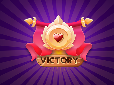 Victory Symbol Design