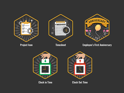 Gamification Badges for a Contract Management Firm