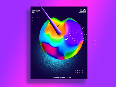 Abstract Poster Love abstract artwork branding creative design gradient graphic design identity illustration illustrator photoshop poster