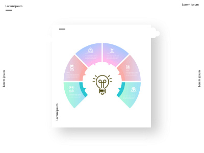 Infographic Elements branding colours icons identity illustration illustrations infographic logo modern symbols vectors