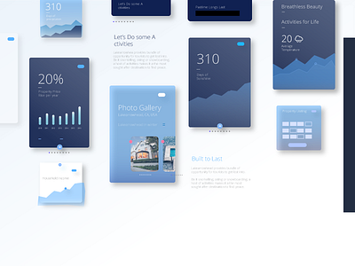 UI and UX for a Real Estate agent app daily ui icon interface mobile ui ui kit uiux user interface ux