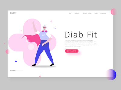 UI/UX DESIGN FOR HEALTHCARE APP character dailyui flat healthcare interface homepage illustration illustrations ui ux web web design