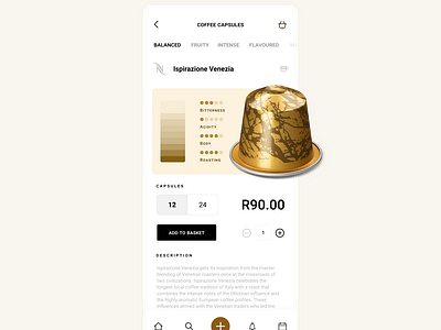 Nespresso App Concept