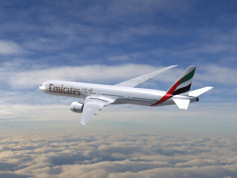 Emirates 777-300ER | 3D Model | Blender 3d modeling airline airplane b3d emirates