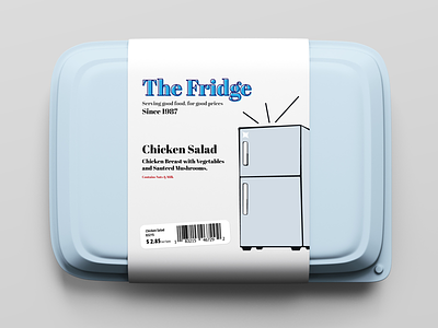 The Fridge | Packaging Label