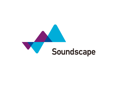 Soundscape logo blockchain brand design graphic design icon logo logotype mark music soundscape type typography