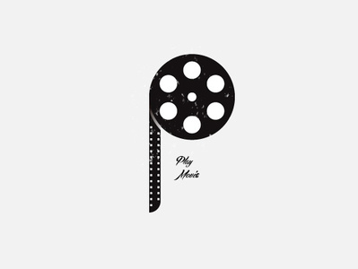 Movie logo vi design design illustration logo mark movie