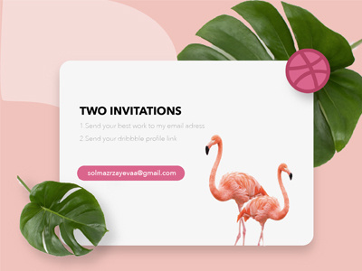 Dribbble Invitations