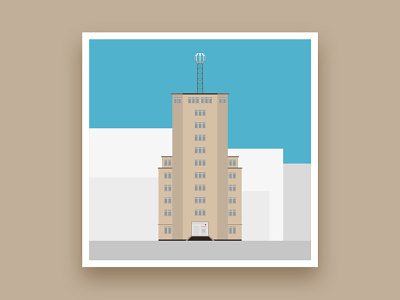 Formsaachen Aachen Weatherstation Illustration