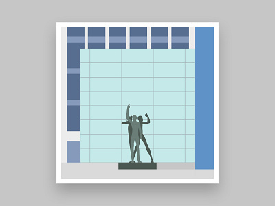 Formsaachen Aachen Klenkes Statue Illustration aachen architect architecture architecture design award winning branding germany ifdesignaward illustration statue vector