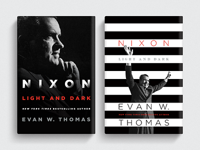 Nixon biography book cover nixon president publishing stripes