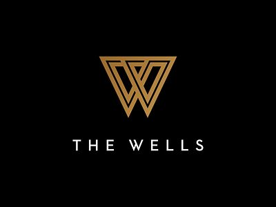 The Wells identity logo typography w