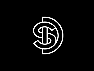 Studio Dixon branding d identity linear logo monogram s type typography