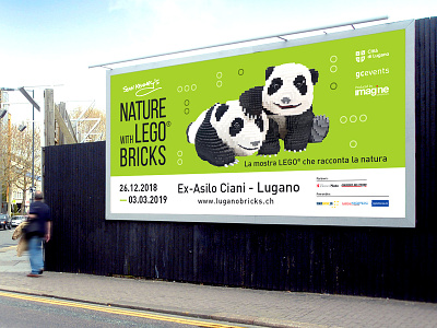 Nature with LEGO® Bricks Lugano Banner