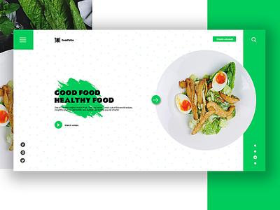 Foodfotie landing page