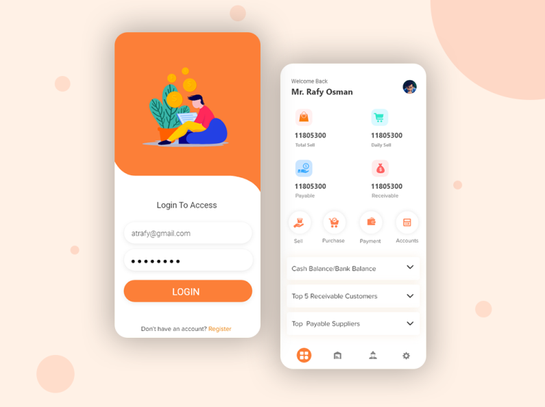 Digital Cashier by Rafy Osman on Dribbble