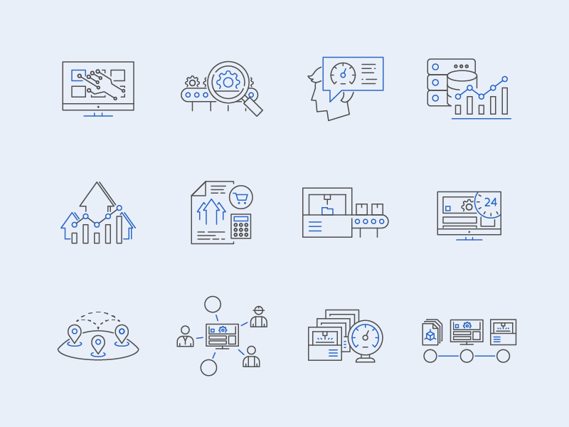 3D Printing Workflow Icons by Florian Strasser on Dribbble