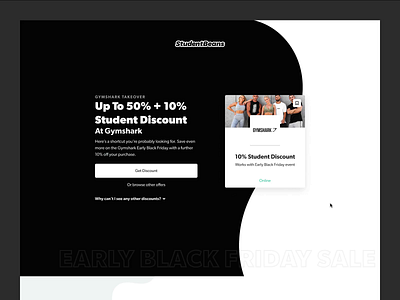 Gymshark Landing Page animation app download figma prototype traffic control user experience user experience prototype user experience ux user interface uxui
