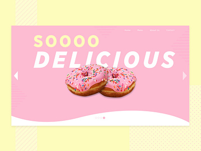 Donut Shop Landing Page