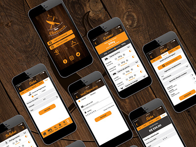 App Seu Churrasco app design design food and drink