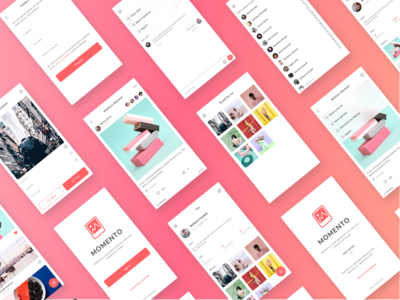 Momento - Free Sketch UI Kit