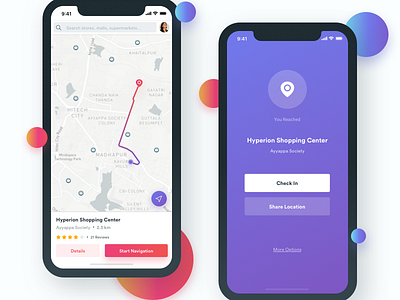 Store Finder app design e commerce map mobile navigation shopping ui ux