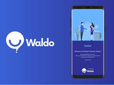 Waldo app customer design mobile process support ui ux