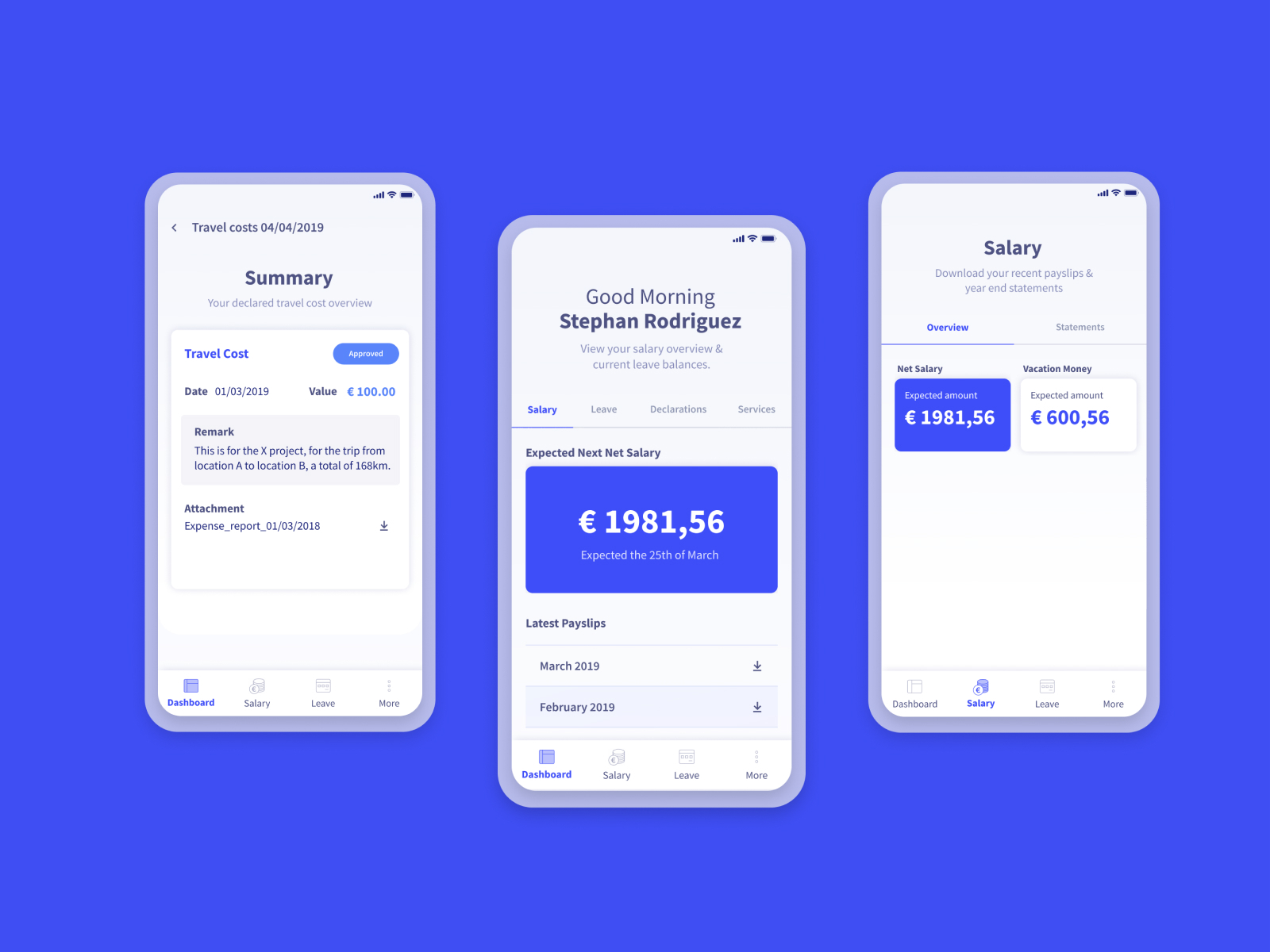 HR & Payroll App by TJ on Dribbble