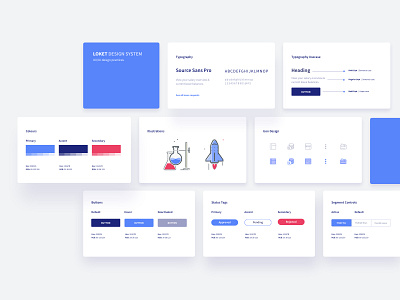 Design System app branding components design mobile products system ui ux visual