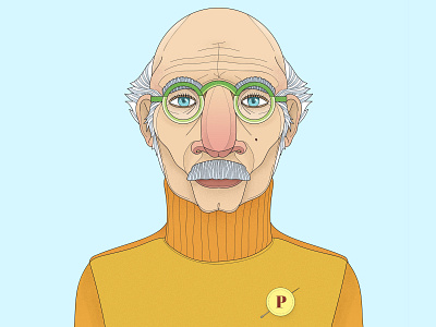 Professor art character colorful denton design digital art drawing hand illustration