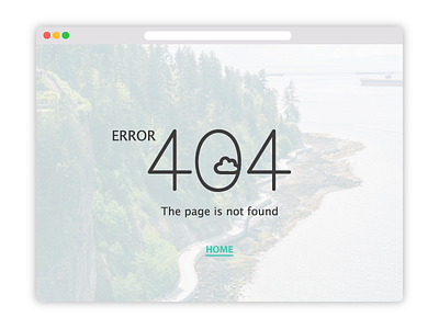 404 page - Daily Ui 08 404 8 daily ui daily ui challenge error 404 green ui ui design web website