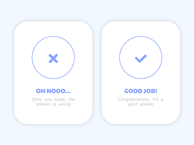 Flash message - Daily Ui 11 11 bad blue clean daily ui daily ui challenge design flash message good minimalist pastel ui