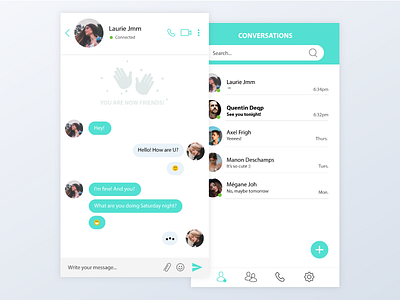 Direct messaging - Daily Ui 13