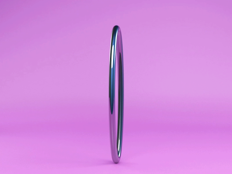 Circles 3d animation c4d loop animation minimalism