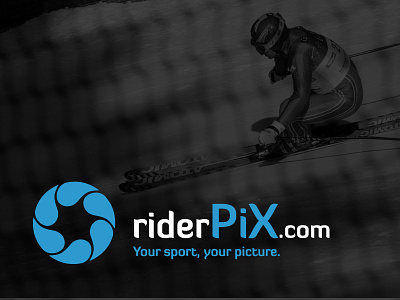 riderPiX Logo logo sports