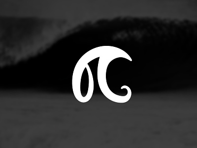 Logo for a Shaper shaper surf wave