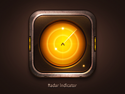 Radar icon ios iphone radar ui