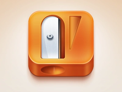 Sharpener china icon ios iphone orange shanghai ui