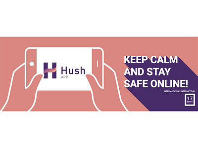 Hush App app ciber encrypted internet online safe. security seguridad
