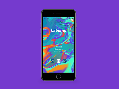 Bitbump app ar experience experience design music vinyl vr