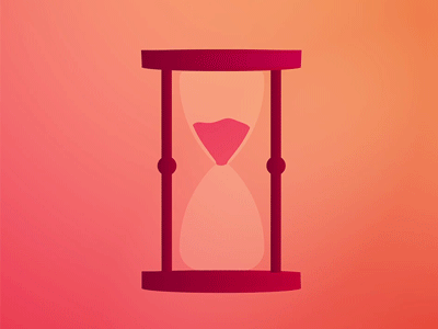 Hourglass glass hour hour glass hourglass orange red sand time